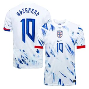 Norge fotballandslag bortedrakt 2024/25 Martin Ødegaard 10 herre fotballdrakt