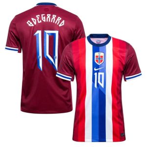 Norge fotballandslag hjemmedrakt 2024/25 Martin Ødegaard 10 herre fotballdrakt