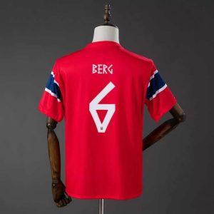 Norge hjemmedrakt VM 2026 herre Patrick Berg 6 kortermet fotballdrakt