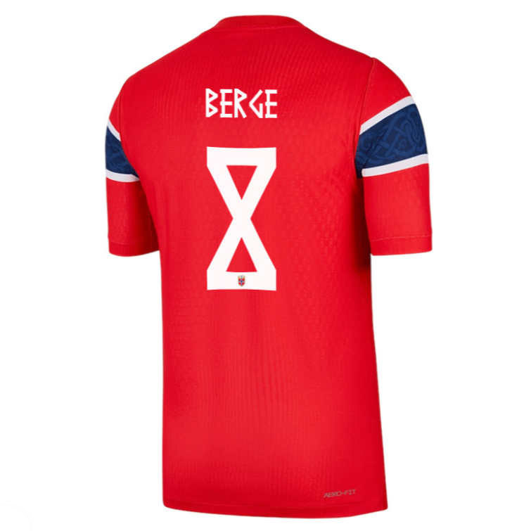 Norge hjemmedrakt VM 2026 herre Sander Berge 8 kortermet fotballdrakt
