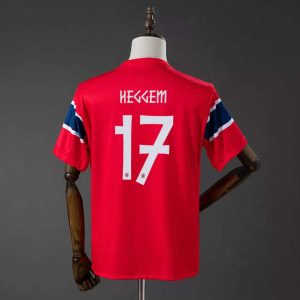 Norge hjemmedrakt VM 2026 herre Torbjørn Heggem 17 kortermet fotballdrakt
