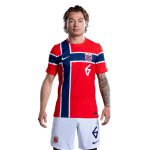 Patrick Berg 6 – Norge VM 2026 Landslag Hjemmedraktsett Herre
