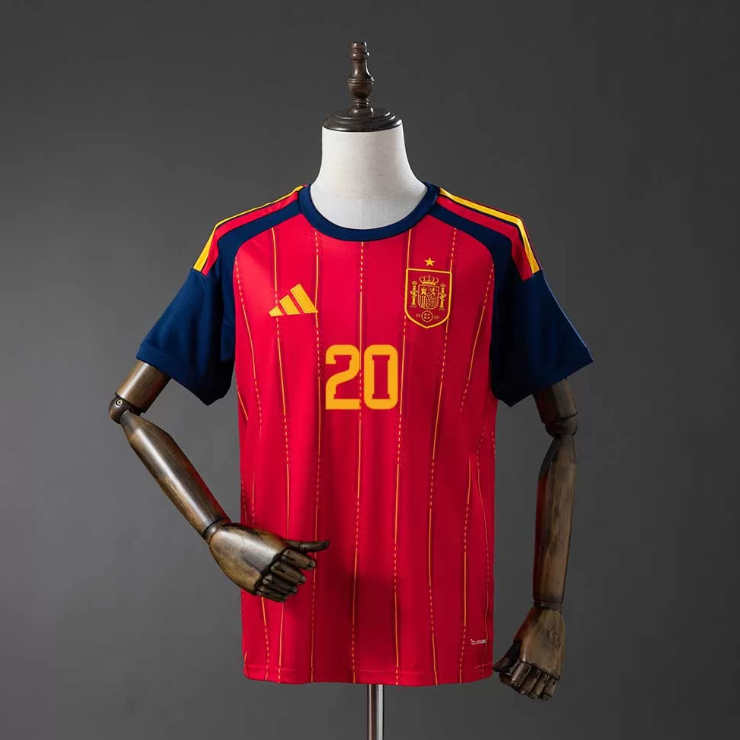 Pedri 20 Spania VM 2026 Hjemmedrakt Fotballdrakt