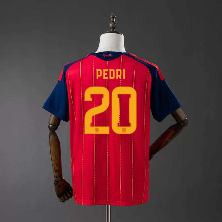 Pedri 20 Spania VM 2026 Hjemmedrakt Fotballdrakt