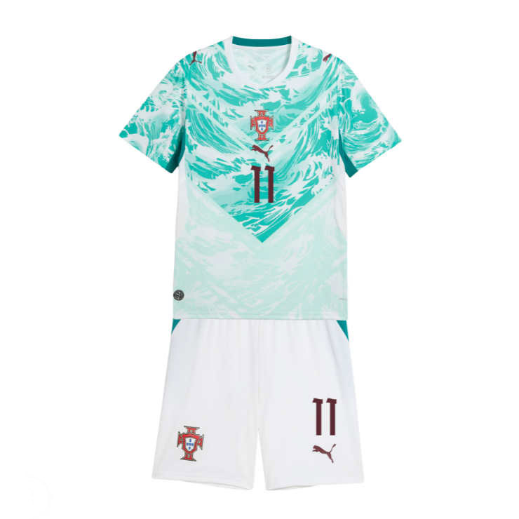Portugal VM 2026 Bortedraktsett Barn João Félix 11 Kortermet Fotballdrakt