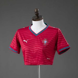 Portugal VM 2026 Hjemmedrakt Dame Crop Top Fotballdrakt