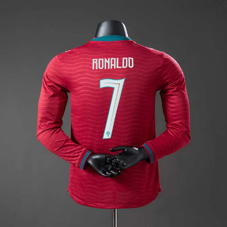 Portugal VM 2026 Landslagsdrakt Hjemmedrakt RONALDO 7 Fotballdrakt Herre
