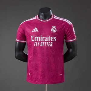 Real Madrid 2026/27 Spesialutgave Rose Rød Fotballdrakt Herre