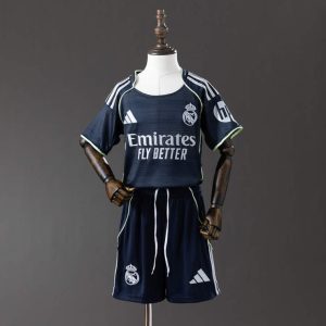 Real Madrid Bortedrakt 2025/26 Barn Fotballdraktsett