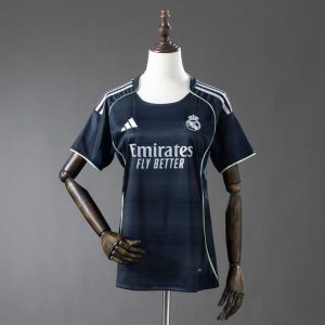 Real Madrid Bortedrakt 2025/26 Dame Kortermet Fotballdrakt