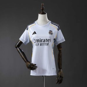 Real Madrid Hjemmedrakt 2025/26 Dame Kortermet Fotballdrakt