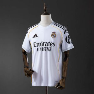 Real Madrid Hjemmedrakt 2025/26 Herre Fotballdrakt