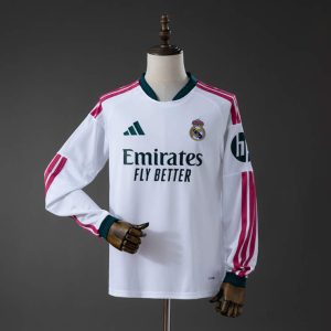 Real Madrid Hjemmedrakt 2026/27 Langermet Herre Fotballdrakt