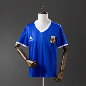 Retro Argentina 1986 Bortedrakt Fotballdrakt Herre