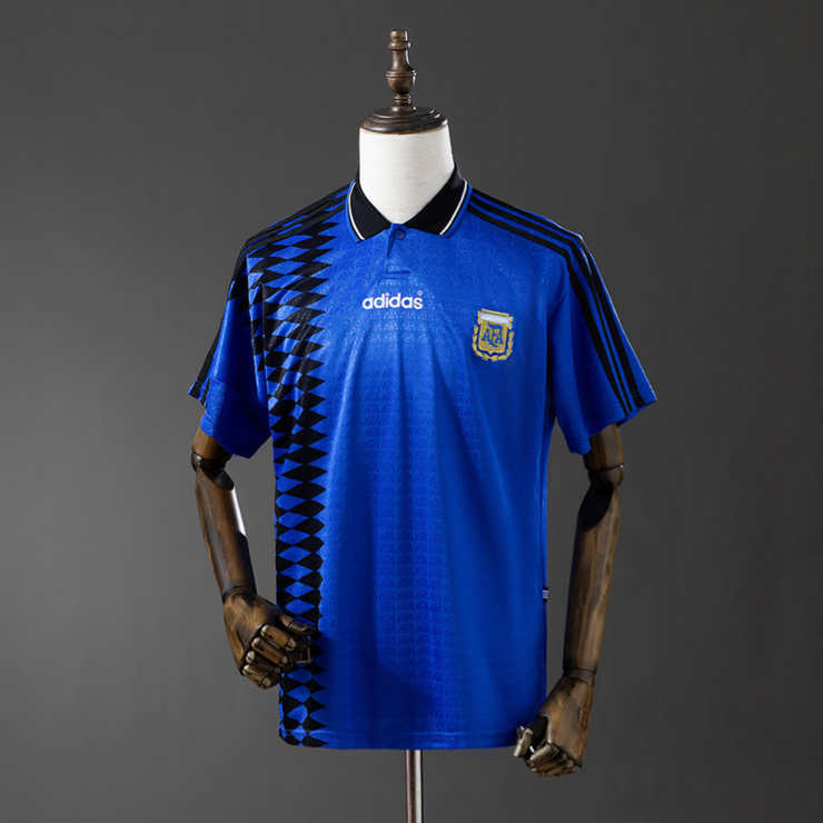 Retro Argentina 1994 Bortedrakt Fotballdrakt Herre