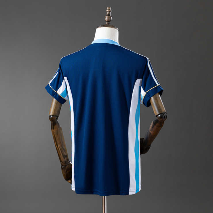 Retro Argentina 1998 Bortedrakt Fotballdrakt Herre