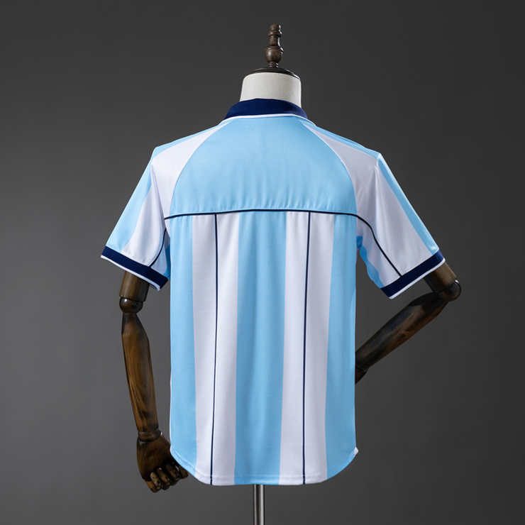 Retro Argentina 2000/01 Hjemmedrakt Fotballdrakt Herre