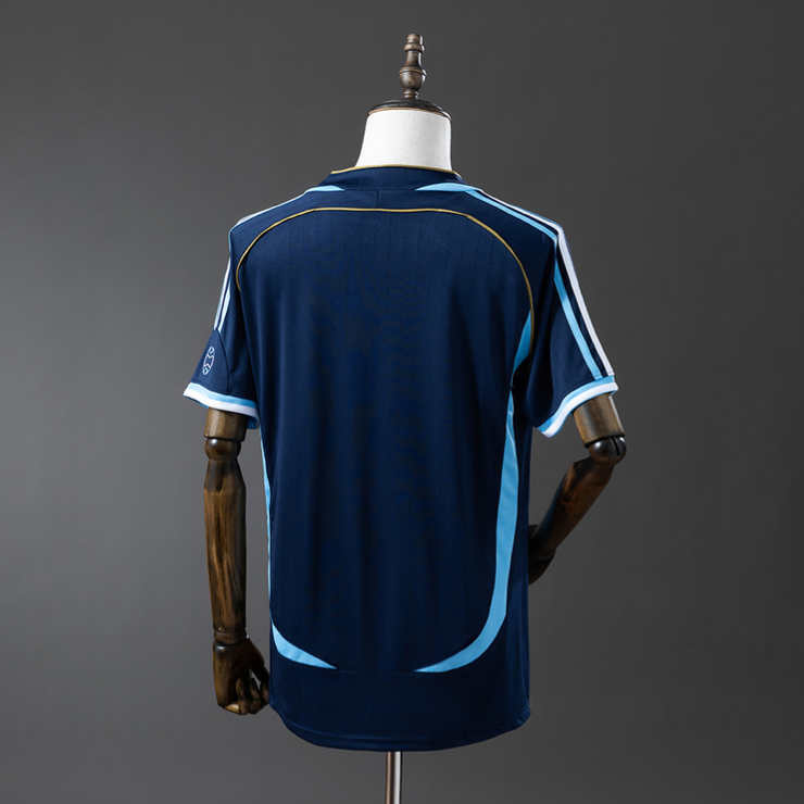 Retro Argentina 2006 Bortedrakt Fotballdrakt Herre