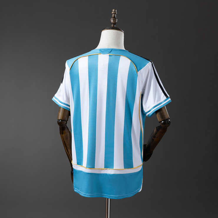 Retro Argentina 2006 Hjemmedrakt Fotballdrakt Herre