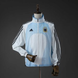 Retro Argentina 2006 Hjemmedrakt vindjakke fotballdrakt herre
