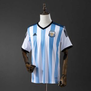 Retro Argentina 2014 Hjemmedrakt Fotballdrakt Herre