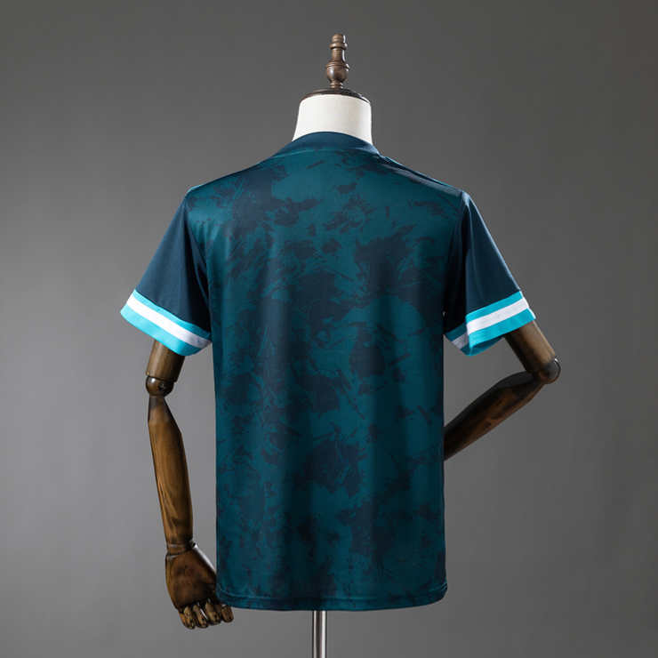 Retro Argentina 2021 Bortedrakt Fotballdrakt Herre