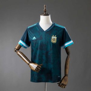 Retro Argentina 2021 Bortedrakt Fotballdrakt Herre