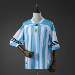Retro Argentina Hjemmedrakt Bringback Remixed Fotballdrakt
