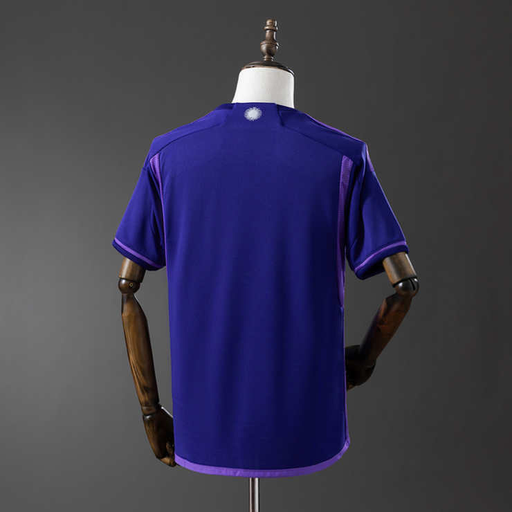 Retro Argentina VM 2022 Bortedrakt Fotballdrakt Herre