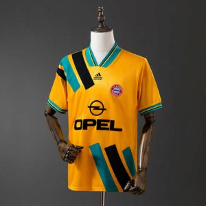 Retro Bayern München 1993/95 Bortedrakt Fotballdrakt Herre