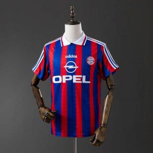 Retro Bayern München 1995/97 Hjemmedrakt Fotballdrakt Herre