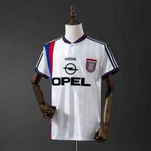 Retro Bayern München 1996/98 Bortedrakt Fotballdrakt Herre