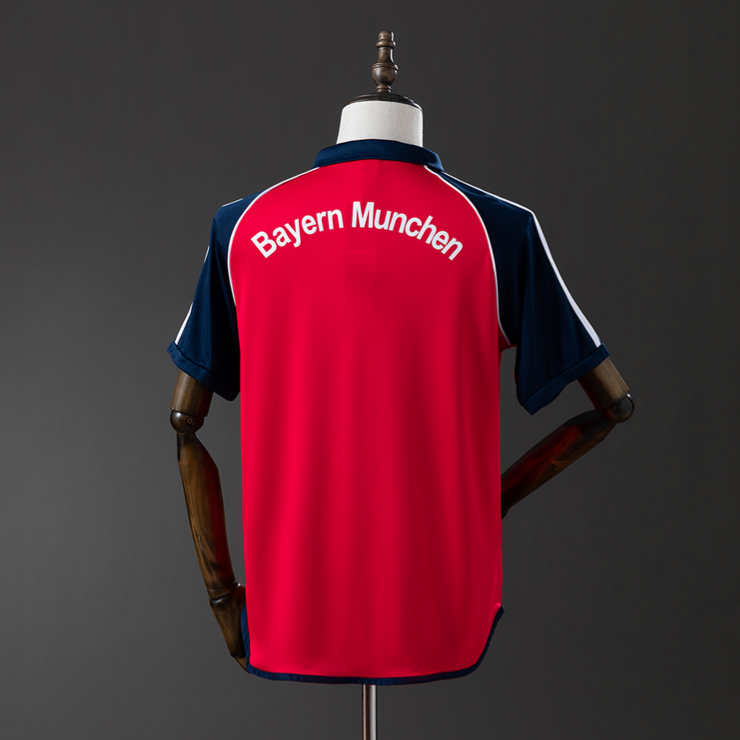 Retro Bayern München 2000/01 Hjemmedrakt Fotballdrakt Herre
