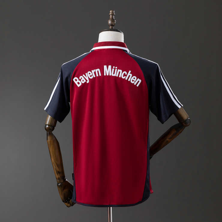 Retro Bayern München 2001/02 Hjemmedrakt Fotballdrakt Herre