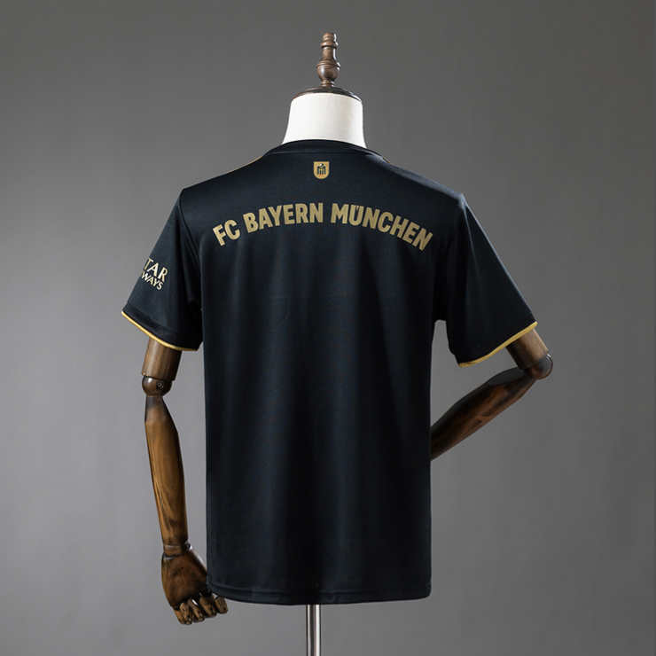 Retro Bayern München 2021/22 Bortedrakt Fotballdrakt Herre