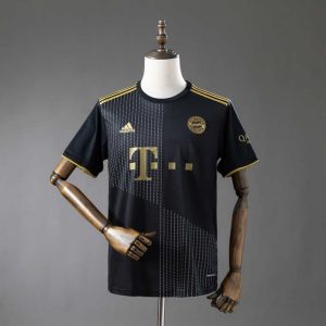 Retro Bayern München 2021/22 Bortedrakt Fotballdrakt Herre