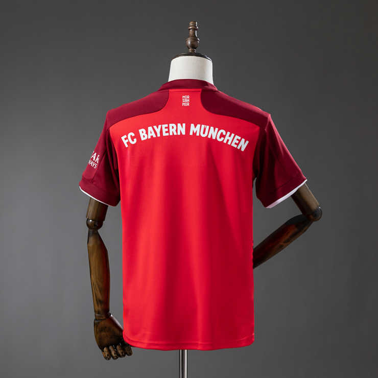 Retro Bayern München 2021/22 Hjemmedrakt Fotballdrakt Herre