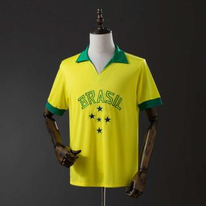 Retro Brasil 1958 Hjemmedrakt Herre Fotballdrakt