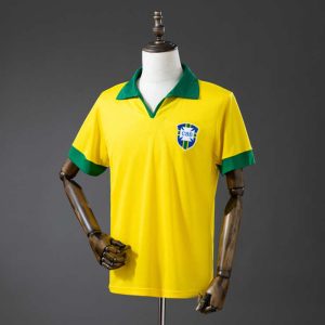 Retro Brasil 1958 Hjemmedrakt Herre Fotballdrakt