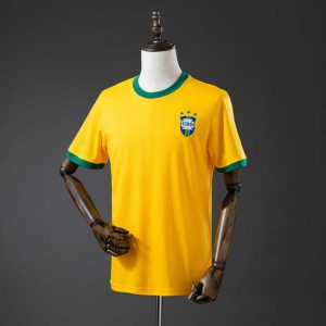 Retro Brasil 1971 Hjemmedrakt Herre Fotballdrakt