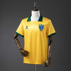 Retro Brasil 1988 Hjemmedrakt Herre Fotballdrakt