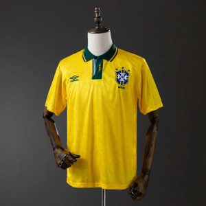 Retro Brasil 1991/93 Hjemmedrakt Herre Fotballdrakt