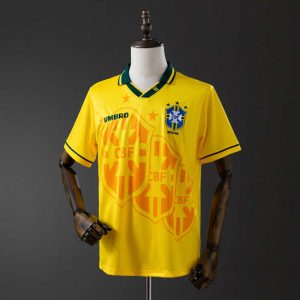 Retro Brasil 1993/94 Hjemmedrakt Herre Fotballdrakt