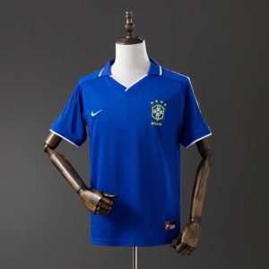 Retro Brasil 1997 Bortedrakt Herre Fotballdrakt