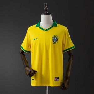 Retro Brasil 1997 Hjemmedrakt Herre Fotballdrakt
