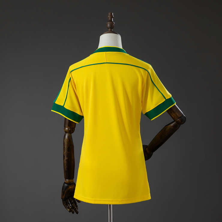 Retro Brasil 1998 Hjemmedrakt Dame Fotballdrakt