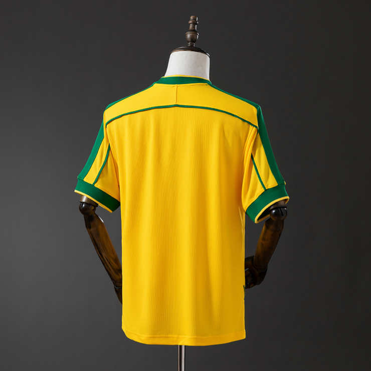 Retro Brasil 1998 Hjemmedrakt Herre Fotballdrakt