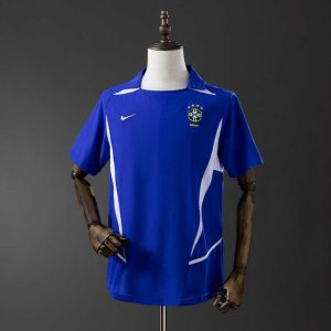 Retro Brasil 2002 Bortedrakt Herre Fotballdrakt