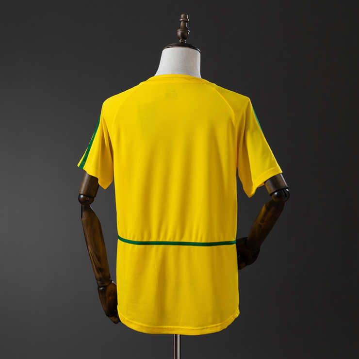 Retro Brasil 2002 Hjemmedrakt Herre Fotballdrakt