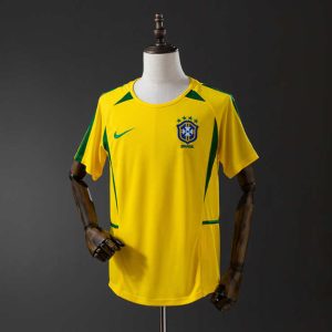 Retro Brasil 2002 Hjemmedrakt Herre Fotballdrakt